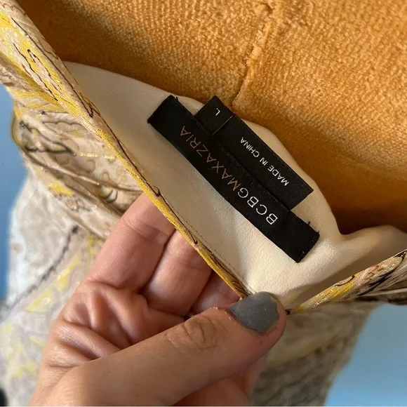 BCBGMAXAZRIA Y2K silk paisley tank - Picture 9 of 12